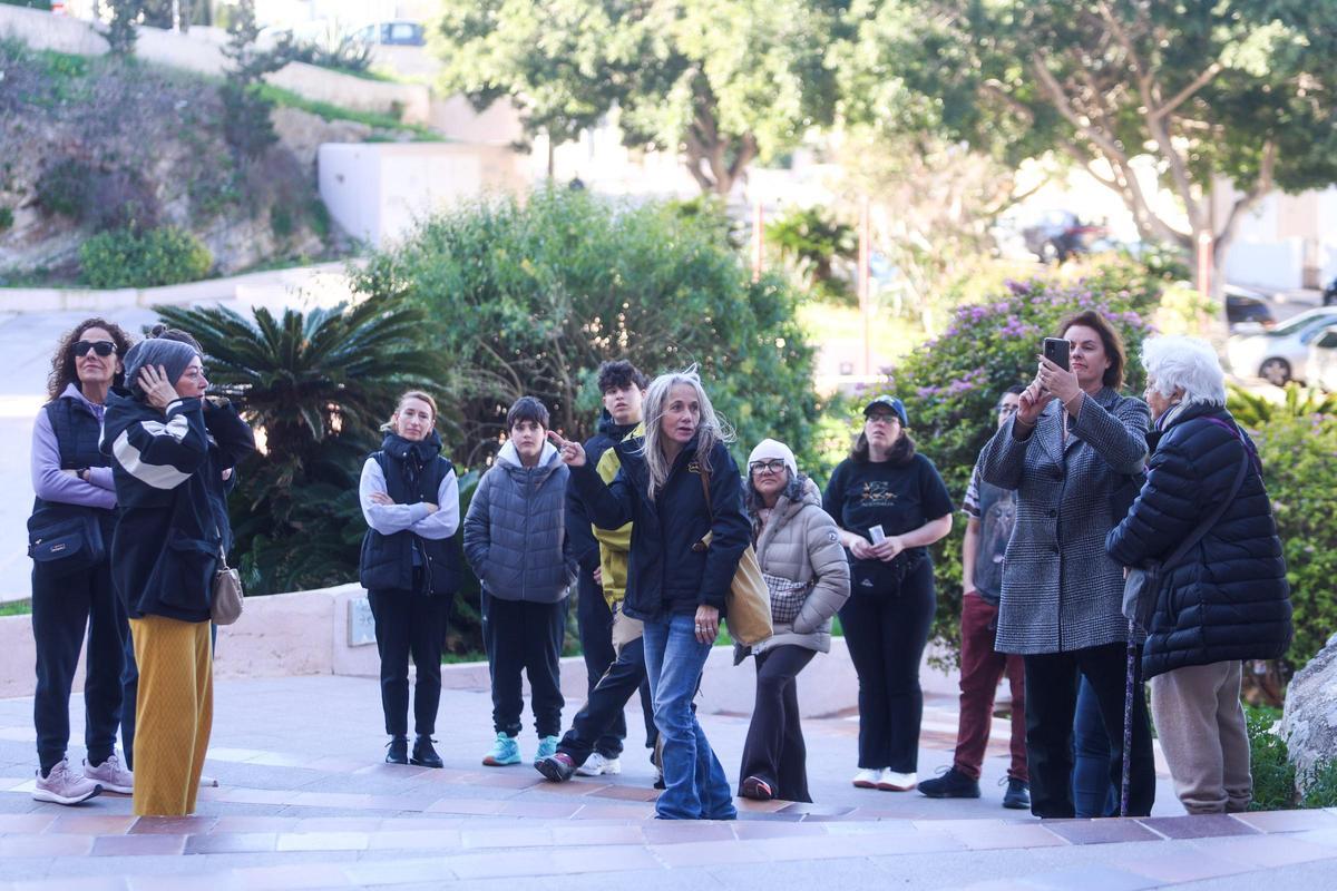 La arqueóloga Carmen Mezquida explica la historia de las murallas de Ibiza
