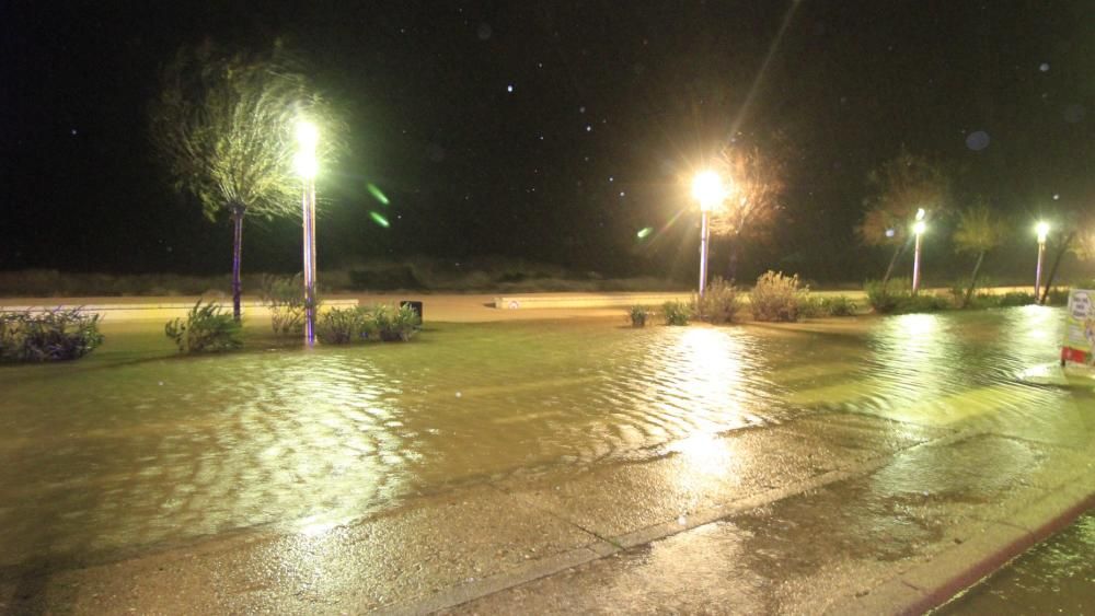 Efectes del temporal a Blanes