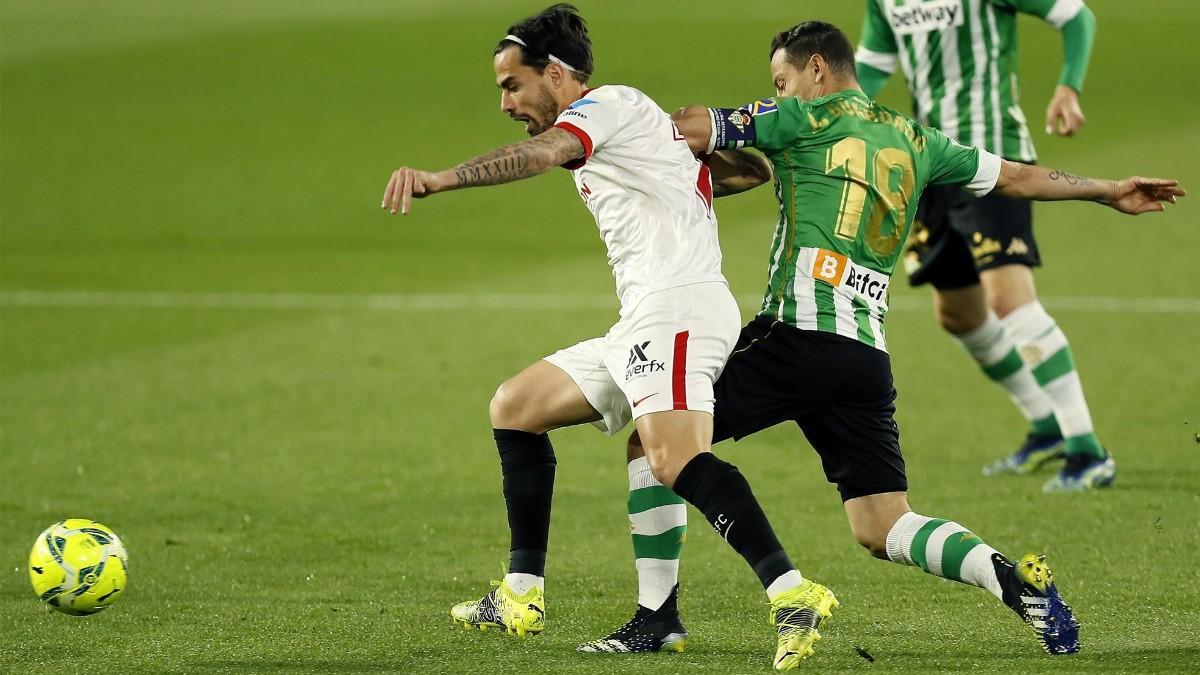 Sevilla y Betis, en el derbi sevillano