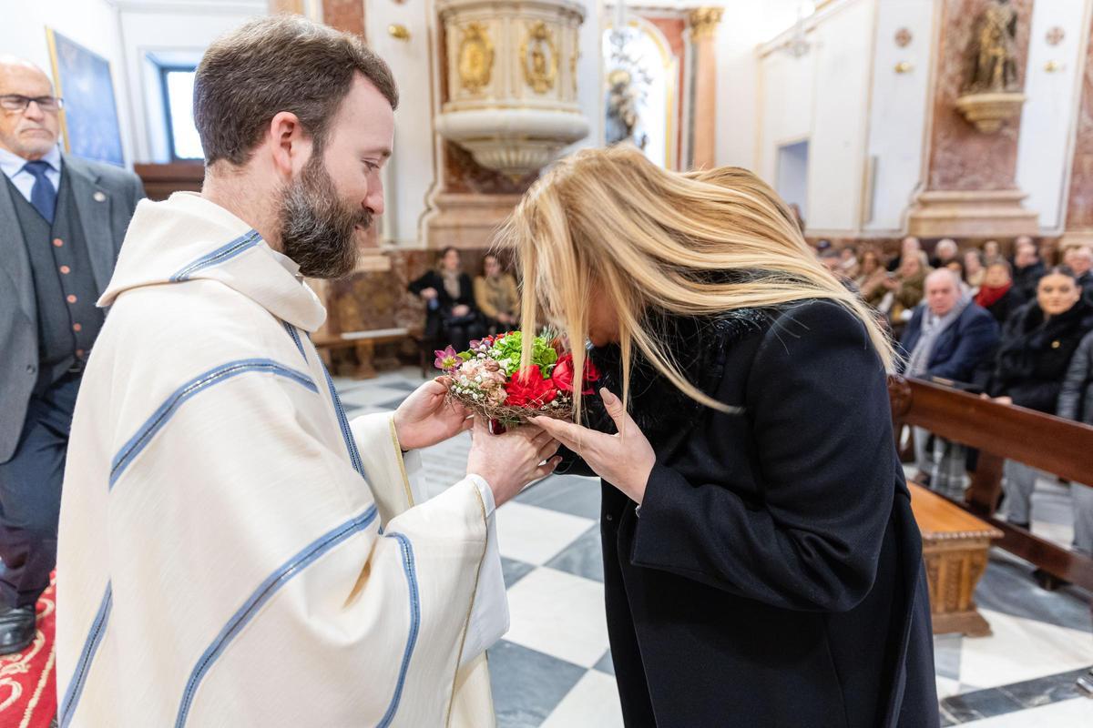 Ofrenda de las Fallas de Primera A el 1 de enero de 2026
