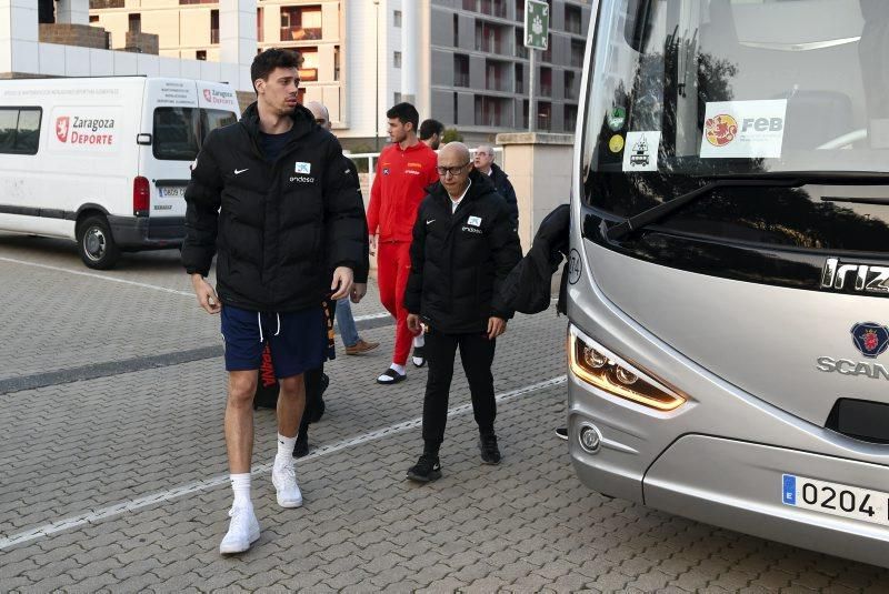 Entrenamiento de la Selección Española de Baloncesto