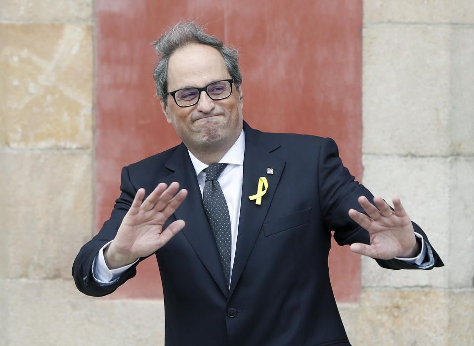 Quim Torra, proclamat nou President de la Generalitat