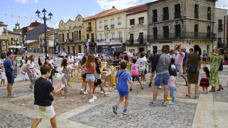 Niños durante las fiestas. | Ch. S.