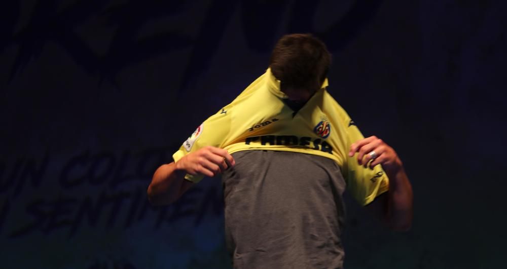 Las fotos de la presentación de Gerard Moreno con el Villarreal