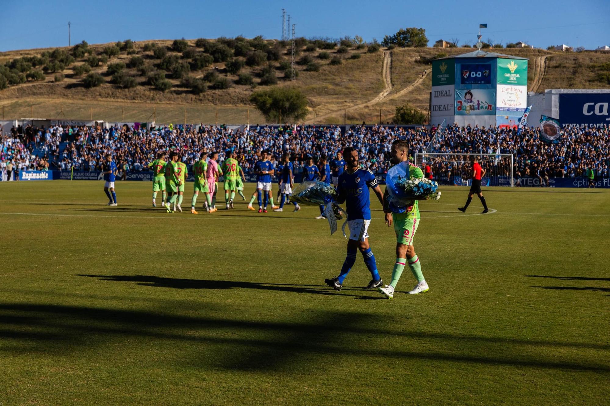 El Deportivo Linares - Málaga CF, en imágenes