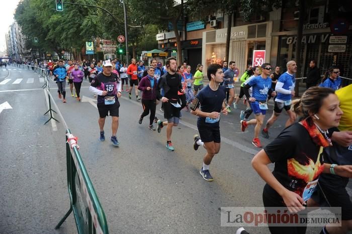 Salida 10K de la Maratón de Murcia