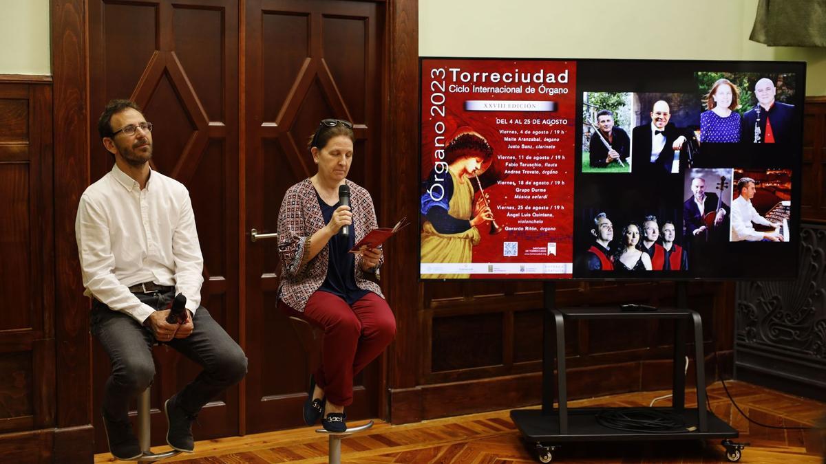 El ciclo de órgano de Torreciudad se ha presentado este jueves en la Caja Rural de Aragón.