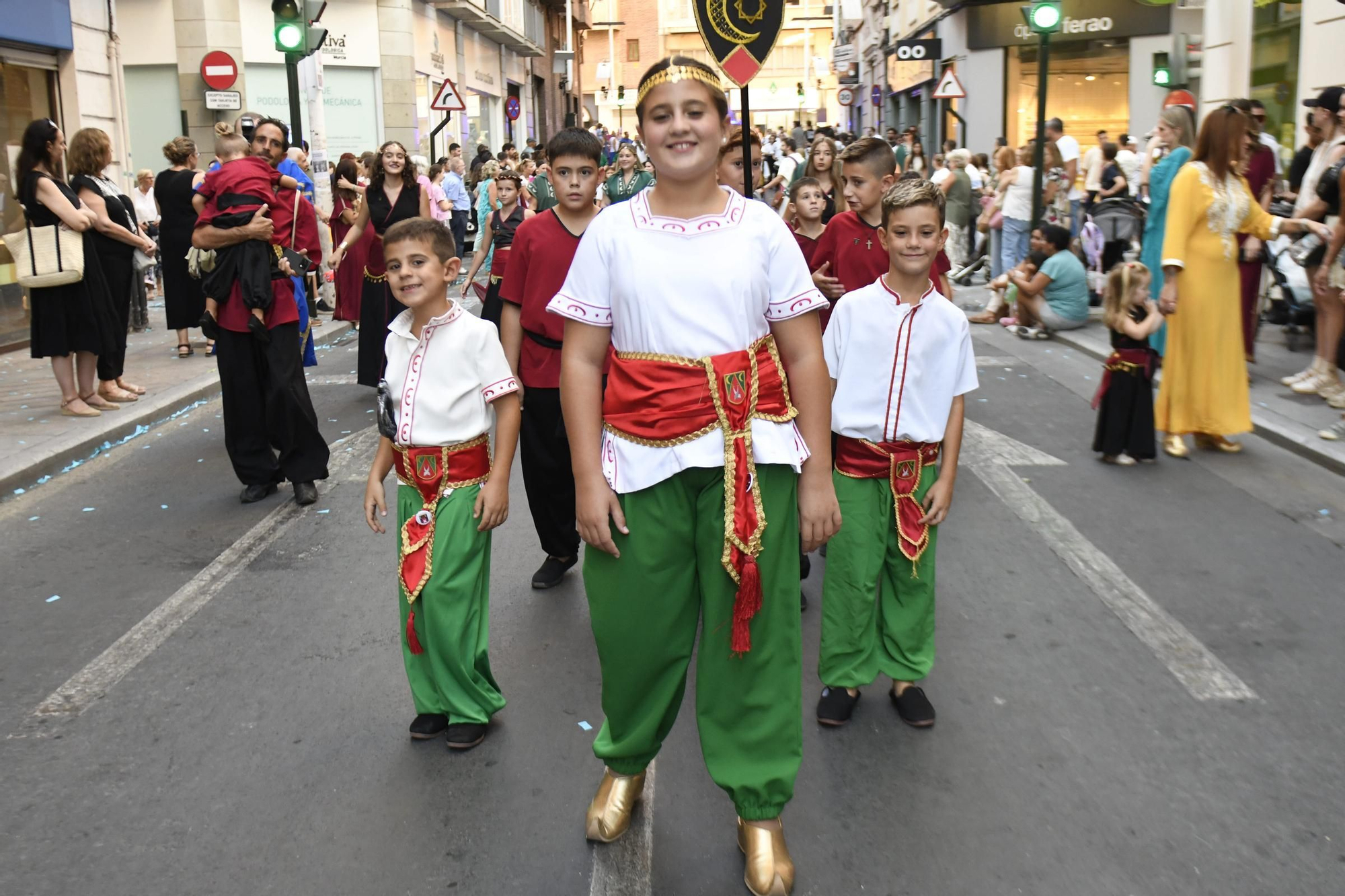 Fesfile infantil de las Fiestas de Moros y Cristianos de Murcia