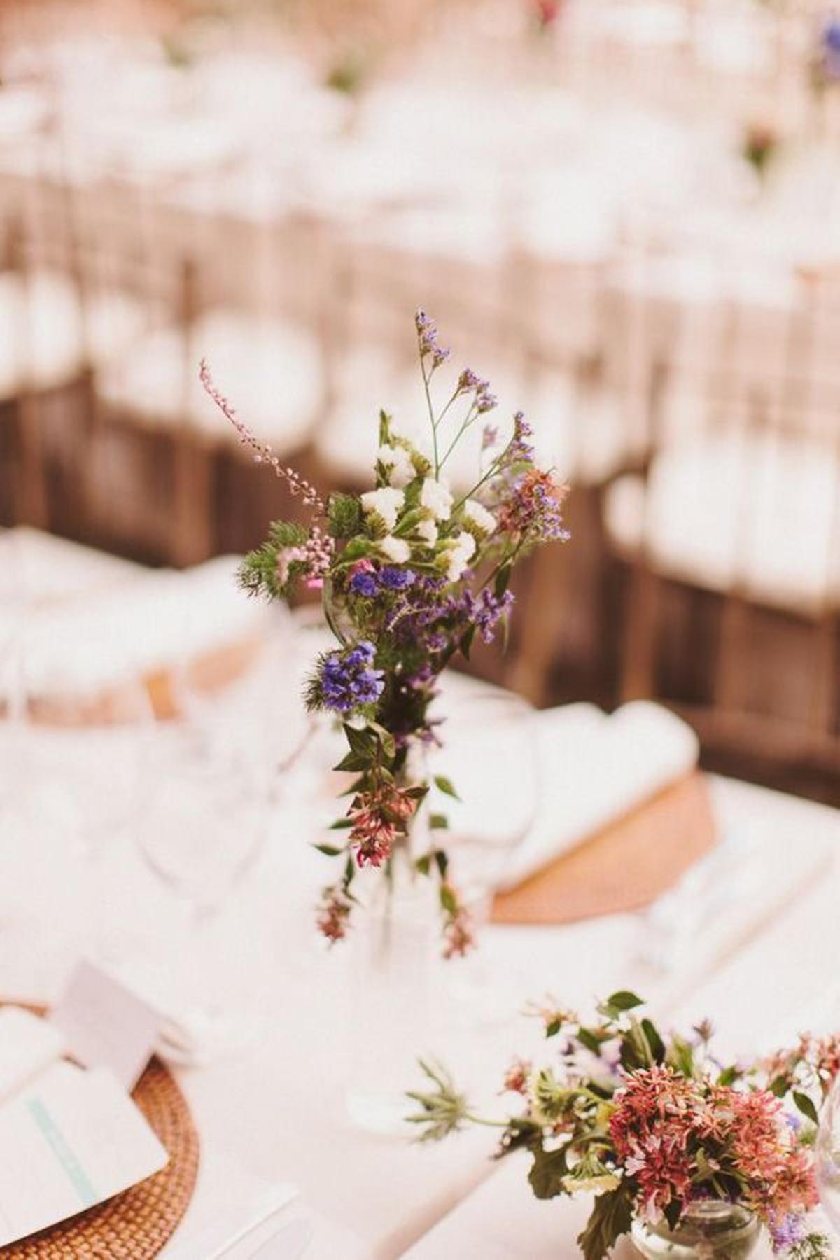 Decoración boda: detalles en la mesa