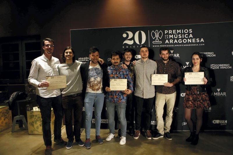 Nominados a los Premios de la Música Aragonesa