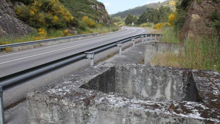 Terrenos junto al corredor do Morrazo, en Aldán, en donde se ubica la concesión minera de Zona Franca.  // Santos Álvarez