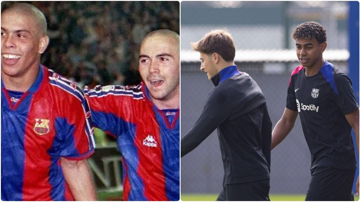 Ivan De la Peña y Pablo Torre  convivieron con grandes cracks en el Barça