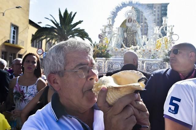 Procesión marítima de la Virgen del Carmen