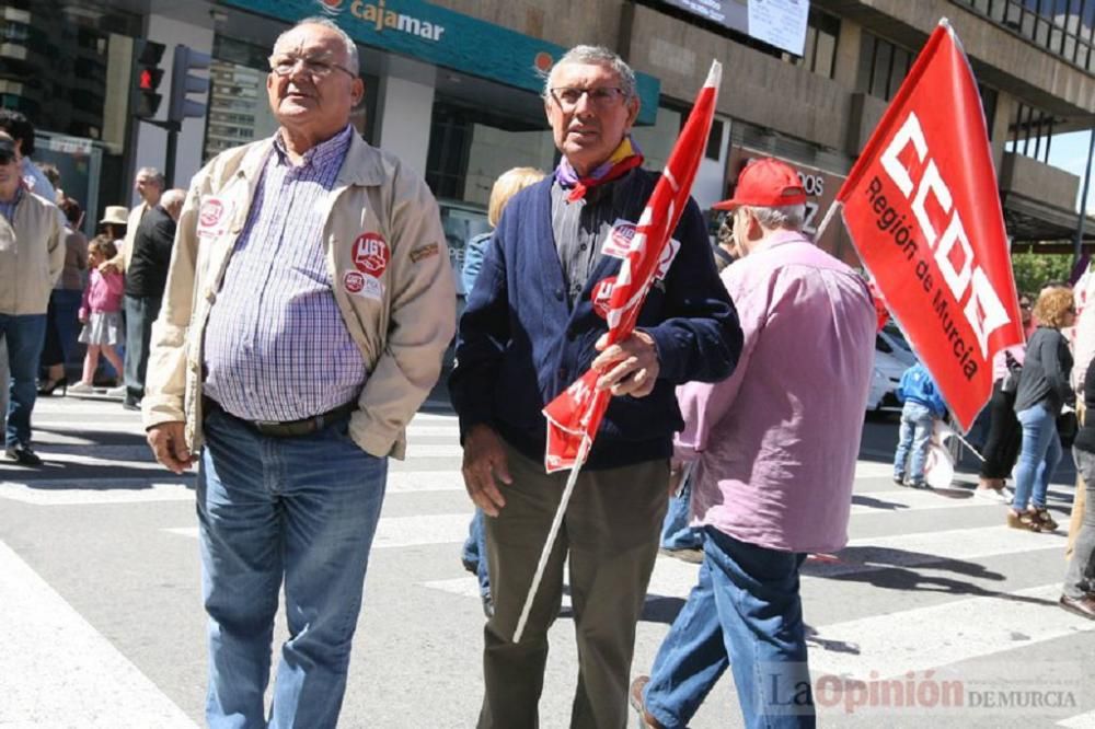 Manifestación del 1 de mayo en Murcia