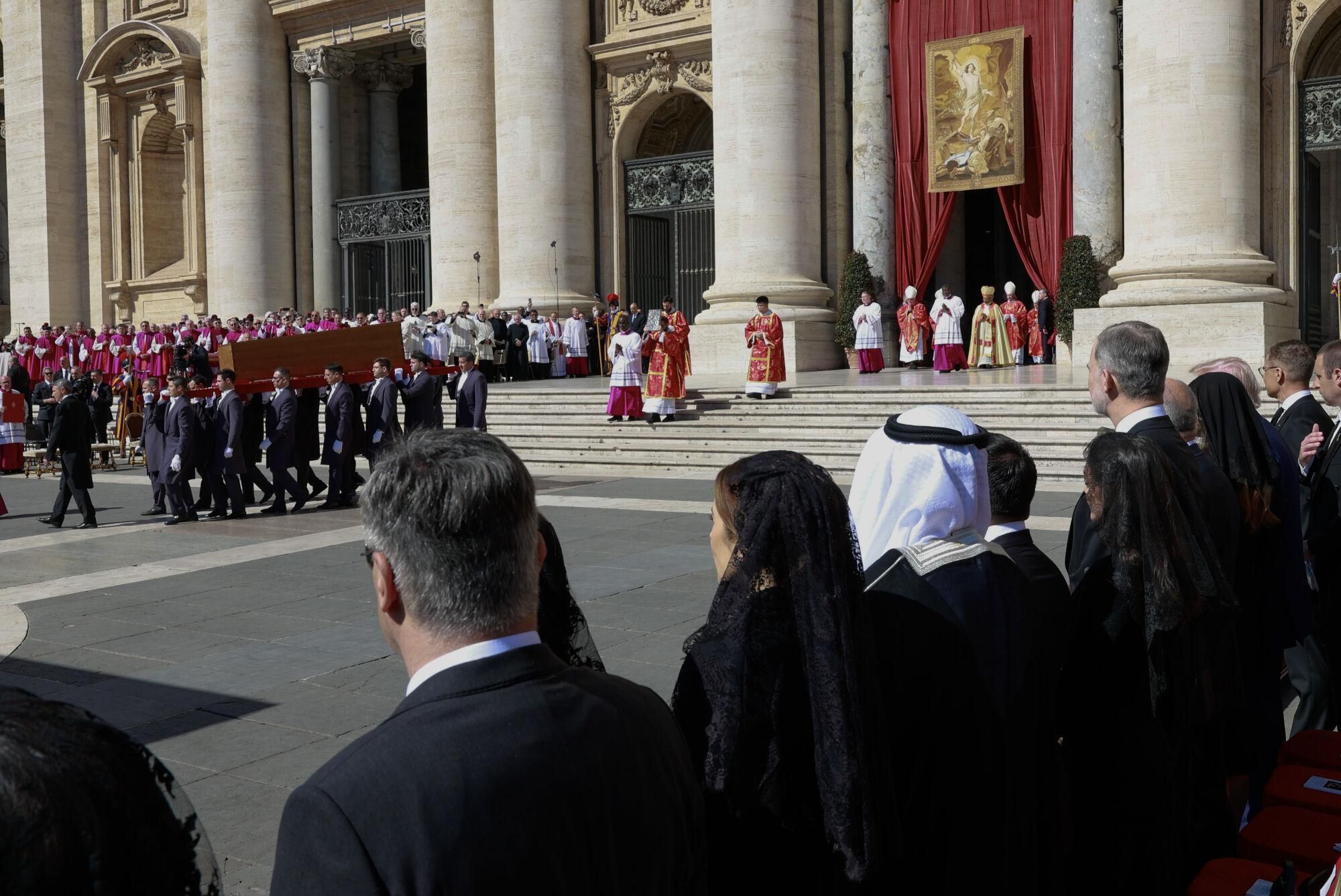 El funeral del papa Francesc, en imatges