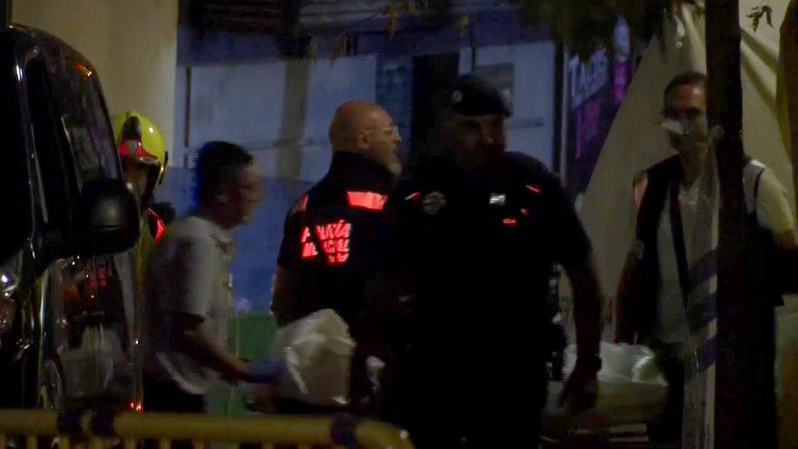 Cuatro fallecidos en el derrumbe de un edificio en el centro de Madrid: los bomberos concluyen las tareas de búsqueda
