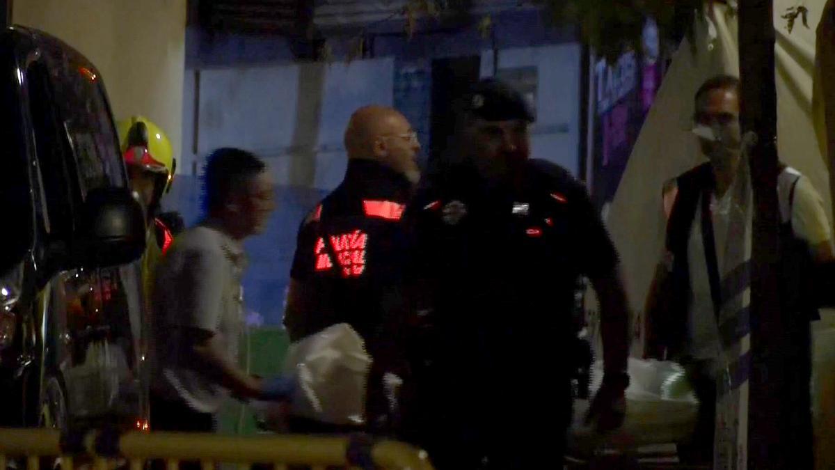 Cuatro fallecidos en el derrumbe de un edificio en el centro de Madrid