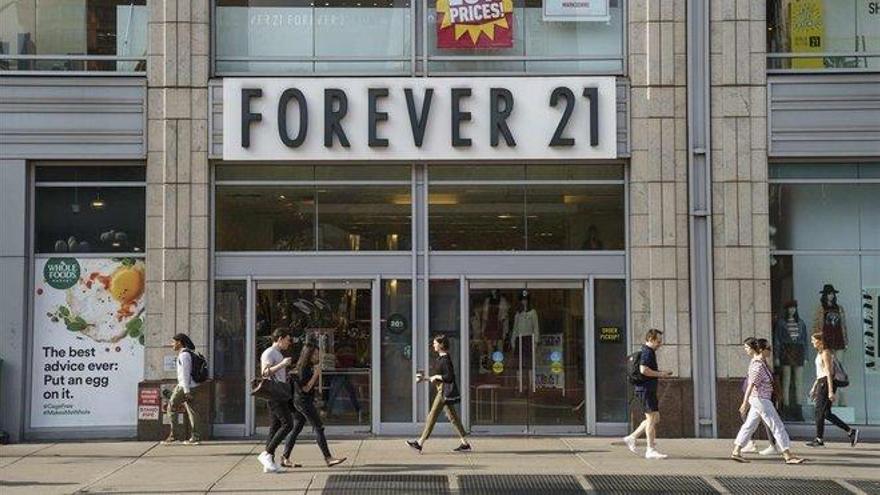 La cadena de ropa Forever 21 se declara en quiebra
