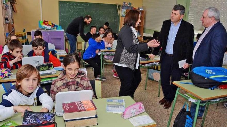 La Xunta felicita al colegio Virxe da Cela por su innovación educativa