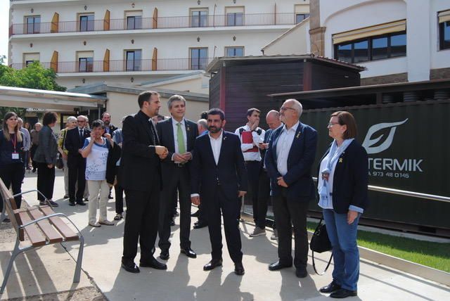 Inauguració dels pisos tutelats de Solsona