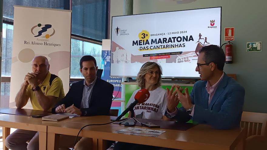 Bragança invita a Zamora a la &quot;Meia Maratón Das Cantarinhas 2024&quot;