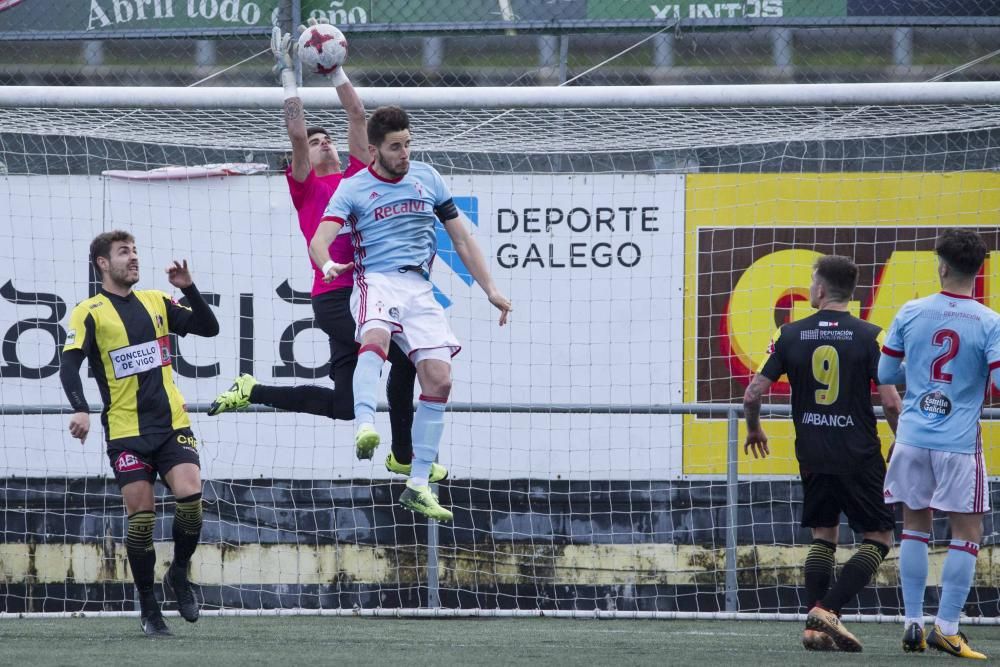 El Rápido de Bouzas se asienta en la zona de play off tras ganar el derbi al Celta B.