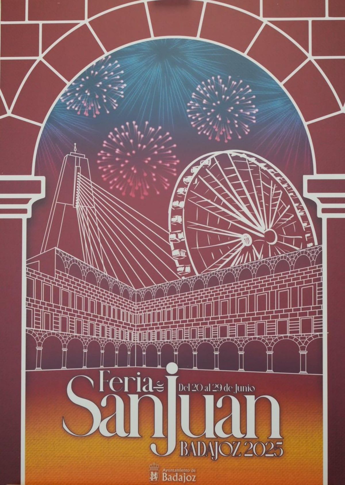 El cartel de la Feria de San Juan 2025.