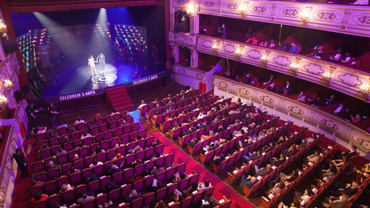 El Teatro Principal de València.