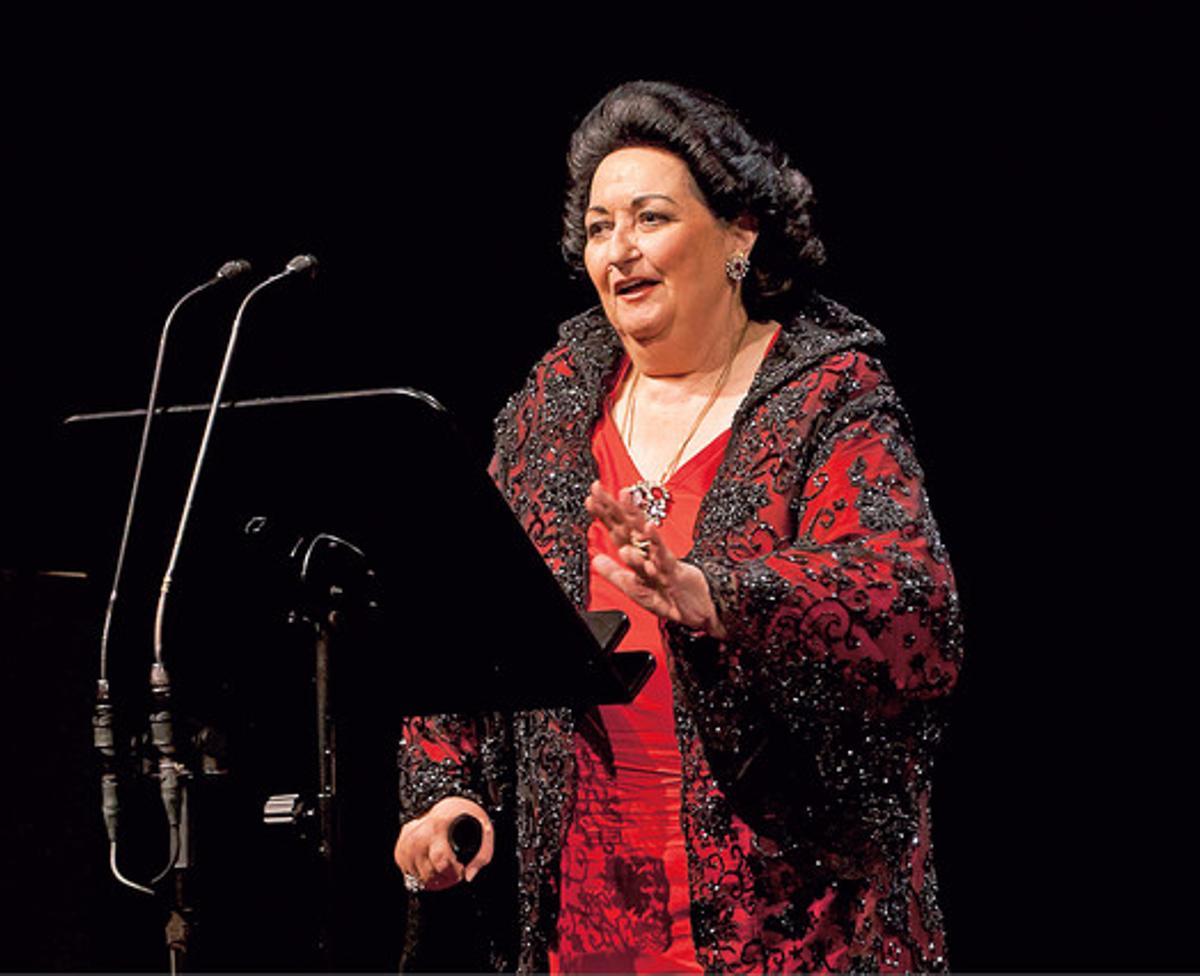 Montserrat Caballé. 