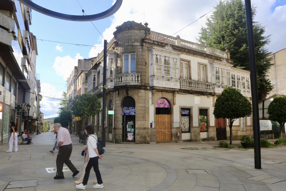 Estado actual el inmueble adquirido por el Concello.