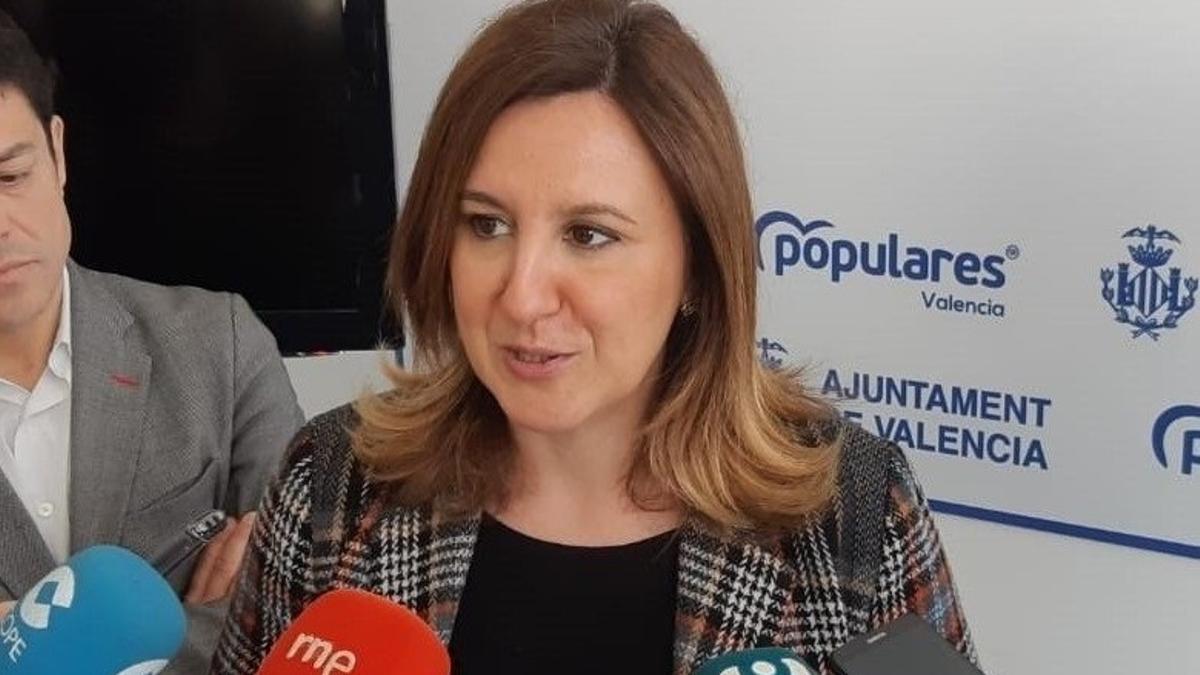 La portavoz del PP María José Catalá.