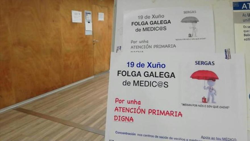 Huelga de Atención Primaria en Galicia: los médicos exigen al Sergas más medios