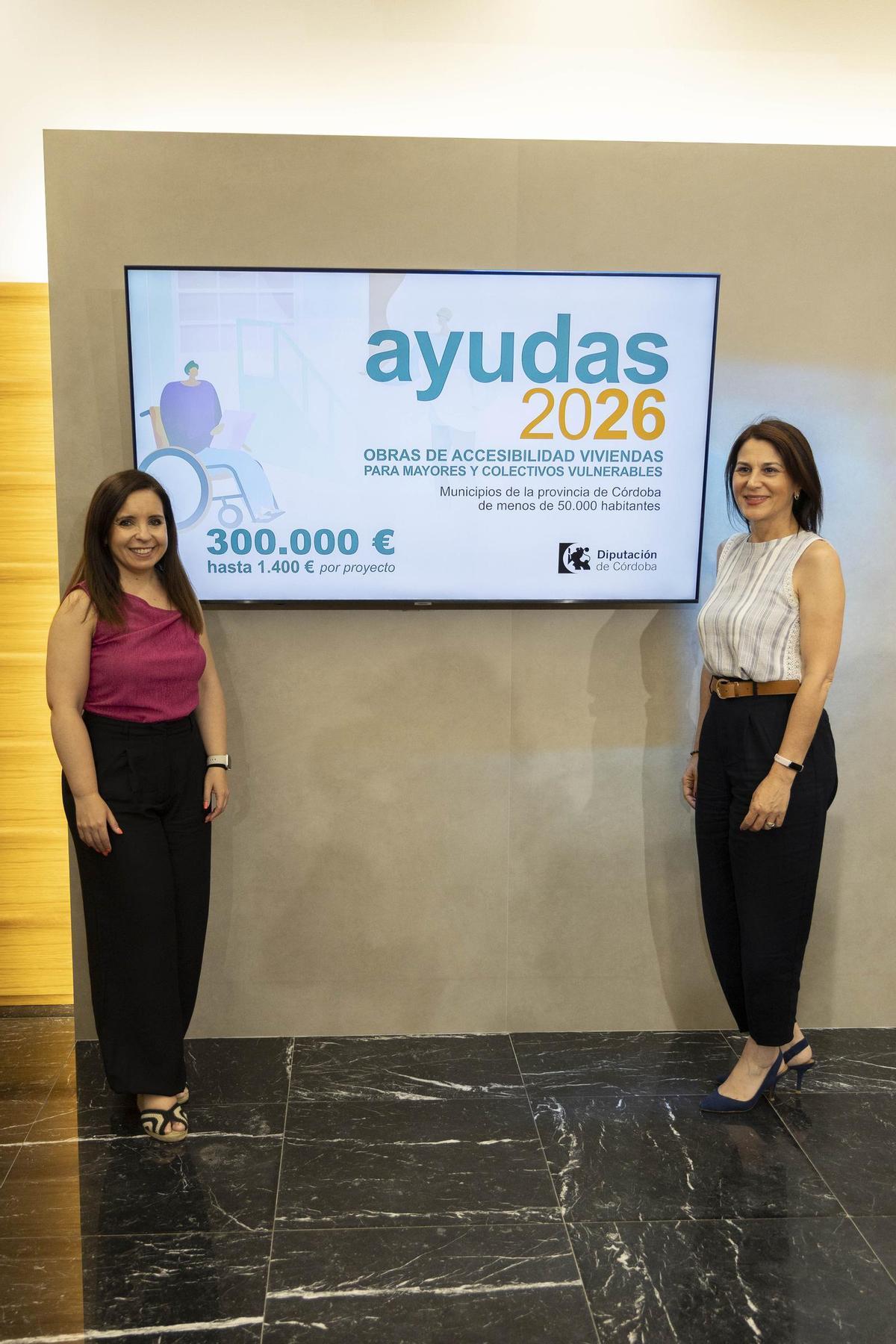 La Diputación de Córdoba destina 300.000 euros a mejorar la accesibilidad de viviendas: requisitos y municipios donde se desarrollarán.