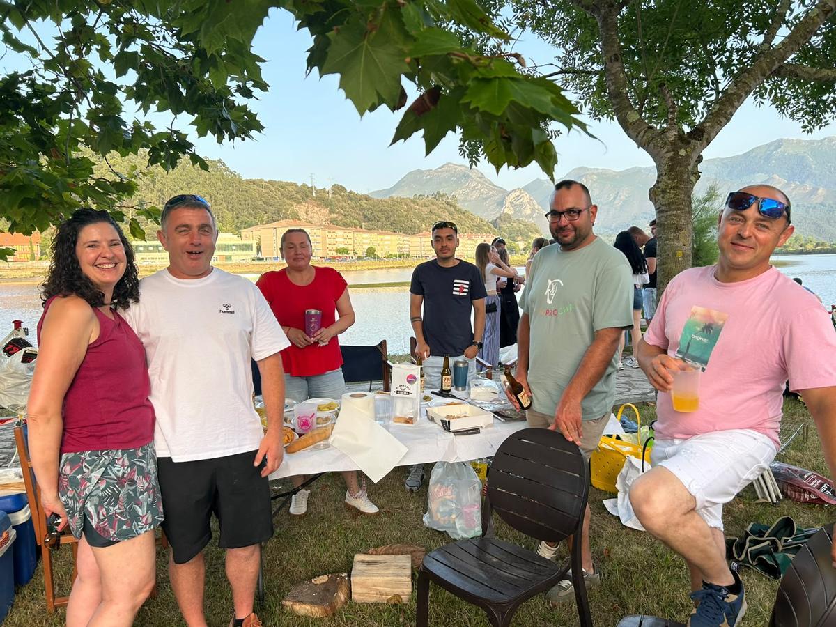 Animada celebración del día de San Juan en Ribadesella