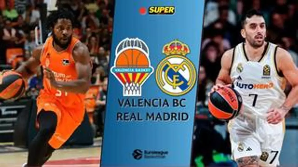 Euroliga | Valencia Basket - Real Madrid, en directo