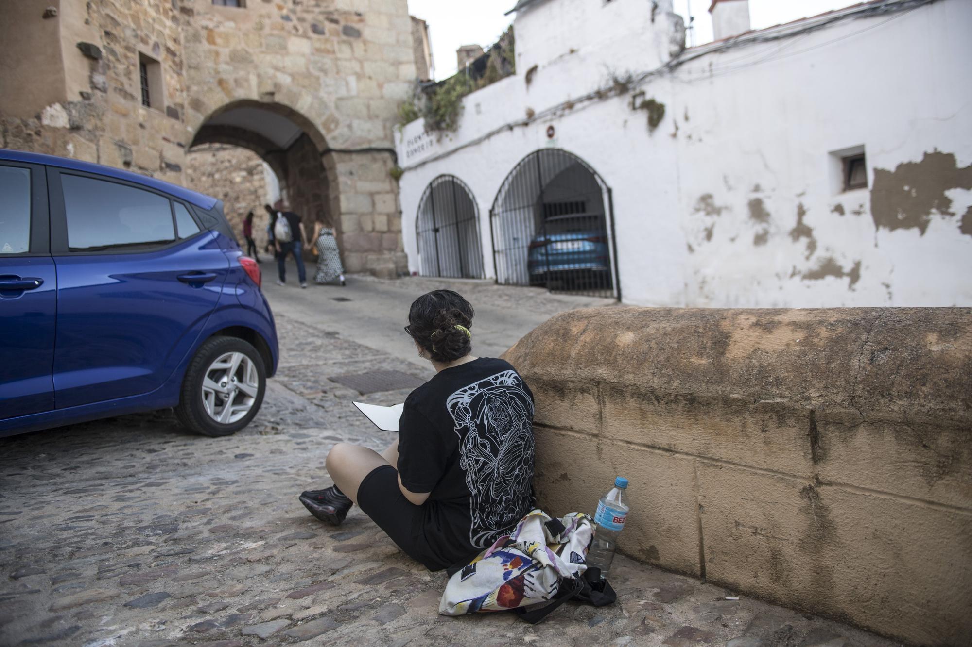 Urban Sketcher en Cáceres