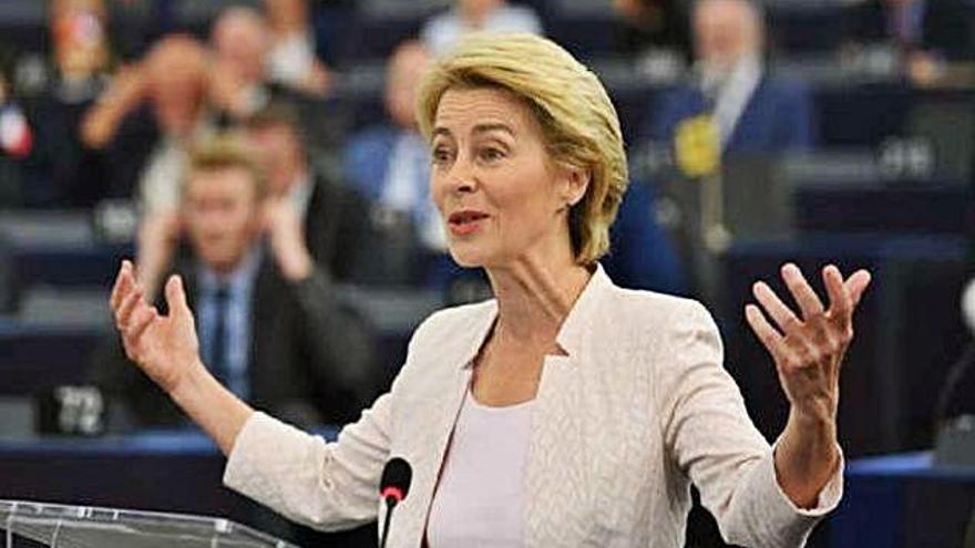 Ursula von der Leyen, presidenta de la Comissió Europea.