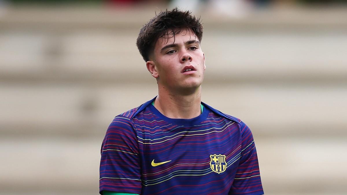 Max Bonfill es un portero made in La Masia