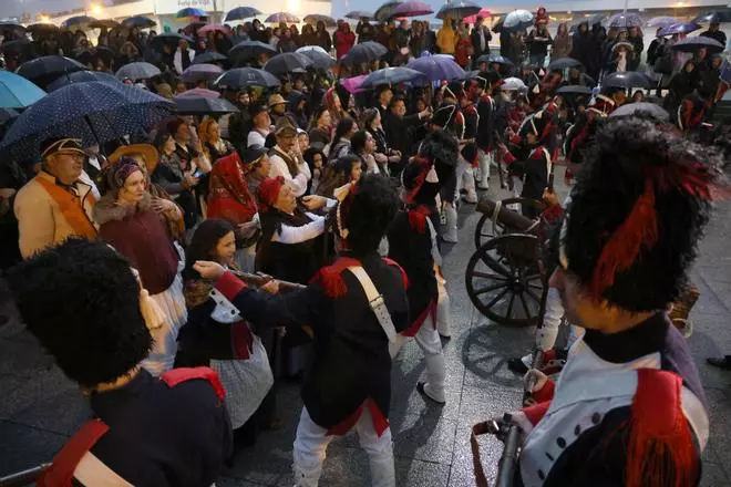 Horcas, mosquetones y ¿paraguas? para el primer fin de semana de Reconquista de Vigo