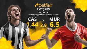 CD Castellón vs. Real Murcia CF: horario, TV, estadísticas, clasificación y pronósticos