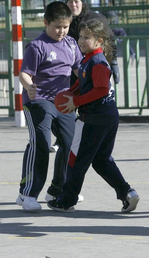 BALONMANO: Maristas-Casablanca (alevín masculino) / Maristas-Balonmano Aragón (infantil) / Maristas-Aragón Santa Isabel (benjamín mixto)