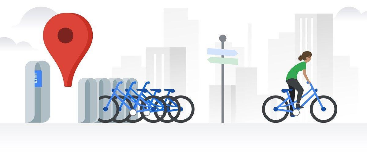 googlemaps bikes