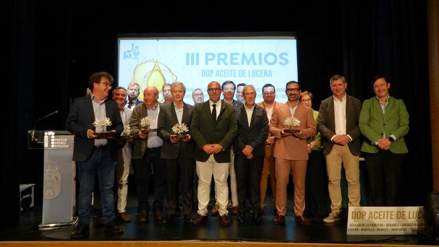 Aceites de La Unión, Fuente Grande y Virgen de Araceli ganan los premios de la Denominación de Origen Lucena