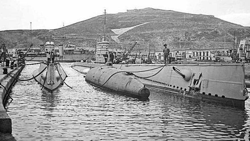 El submarino C-4.