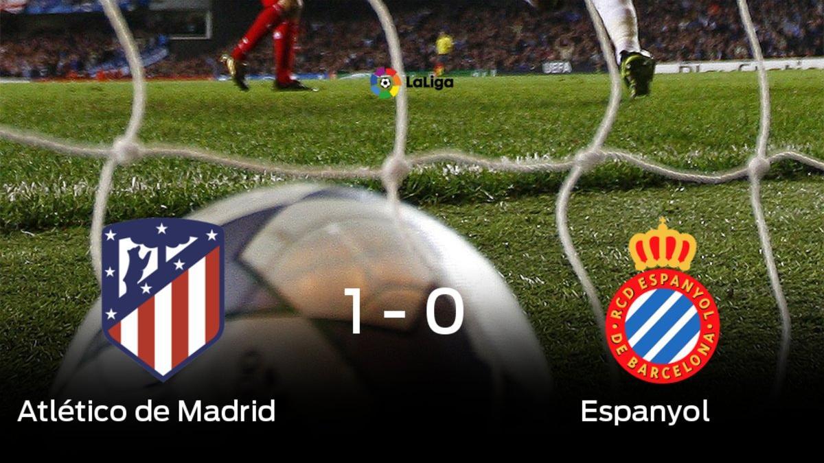 El Atlético de Madrid gana en el Wanda Metropolitano al Espanyol