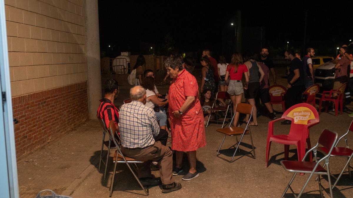 Un grupo de personas, en Carbajales