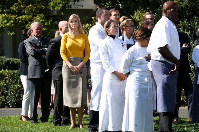 El look de Ivanka Trump con prendas de Zara