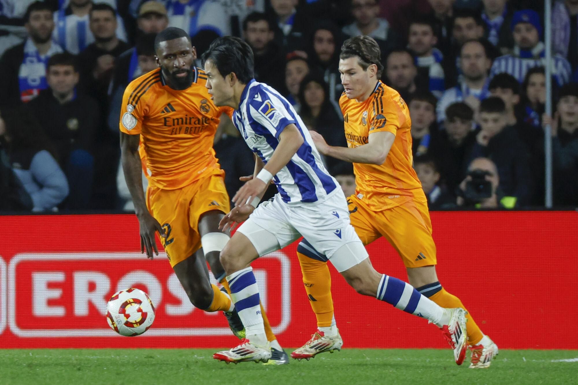 Real Sociedad - Real Madrid, en imágenes.