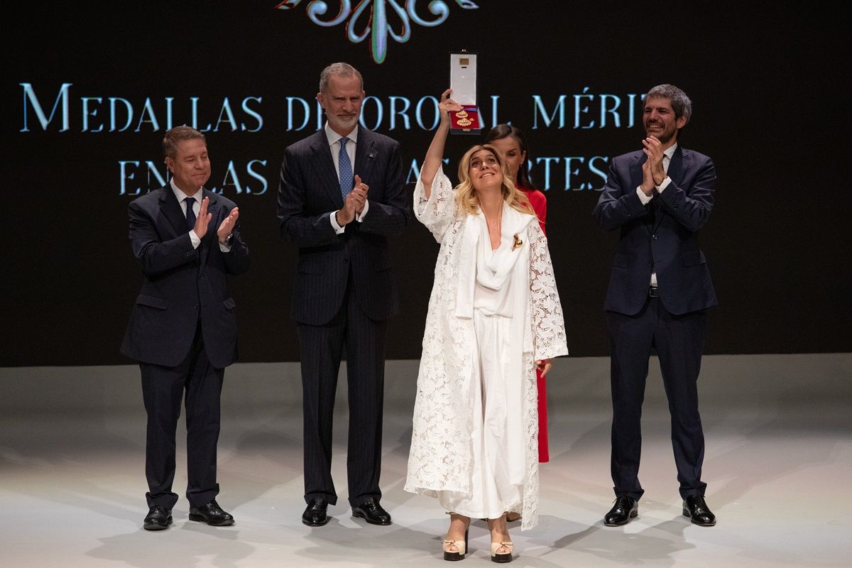 Los cordobeses Juana Martín y Segundo Castro reciben la Medalla de Oro al Mérito en las Bellas Artes en Toledo