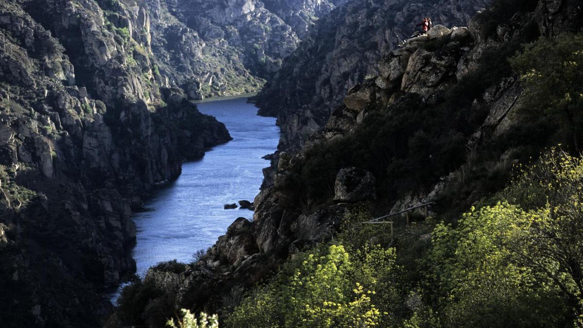 Vista de los Arribes, Reserva de la Biosfera Meseta Ibérica